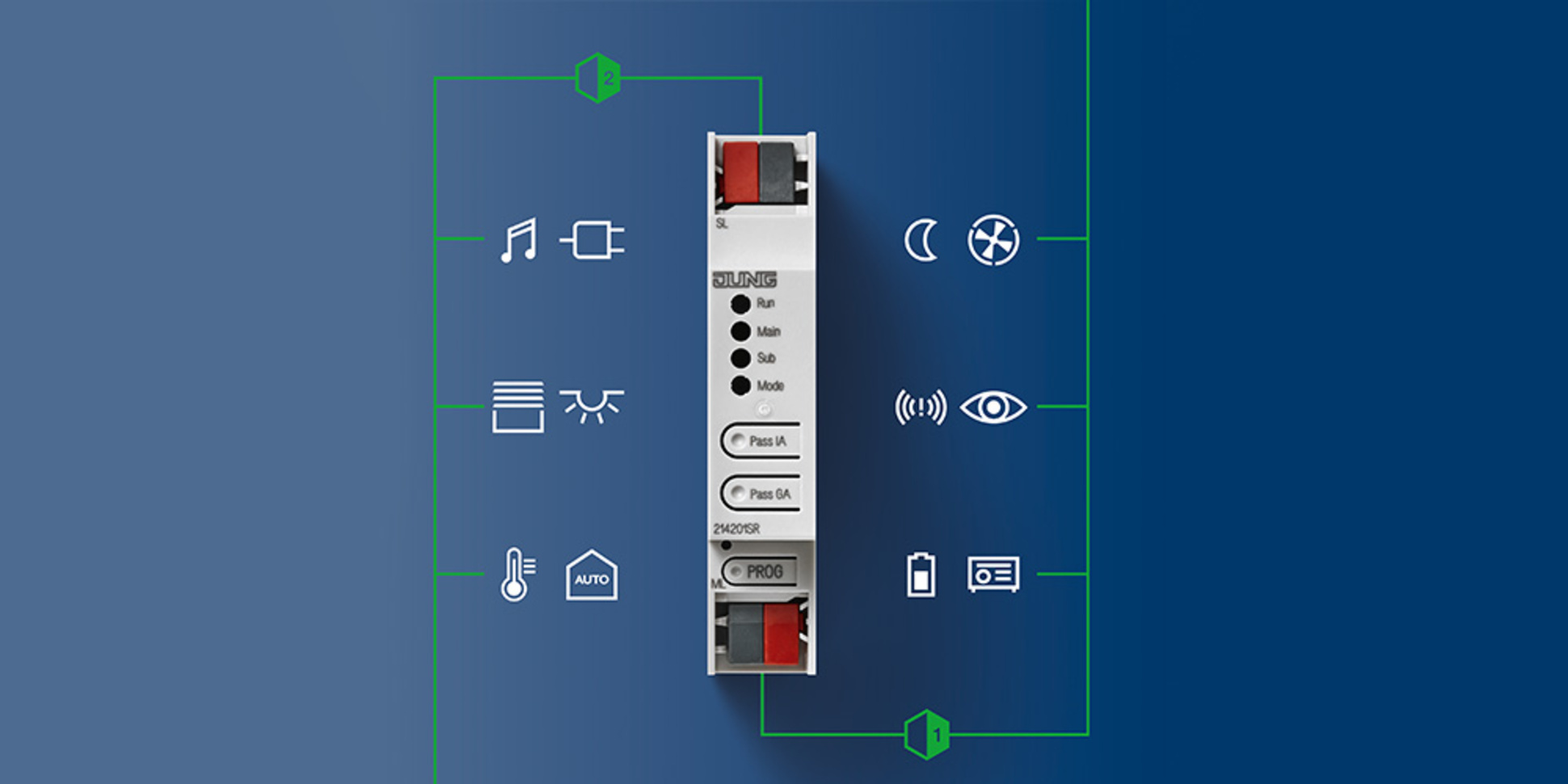 KNX Bereichs- und Linienkoppler bei Bayer Elektrotechnik in Freiensteinau